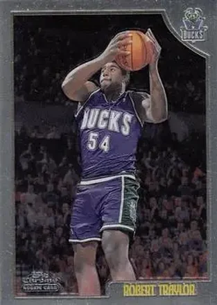 1998-99 Topps Chrome #200 - Robert Traylor - Milwaukee Bucks 1998-99 Topps Chrome #200 - Robert Traylor - Milwaukee Bucks