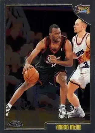 1998-99 Topps Chrome #202 - Aaron McKie - Philadelphia 76ers