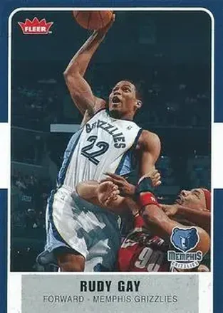 2007-08 Fleer #101 - Rudy Gay - Memphis Grizzlies 2007-08 Fleer #101 - Rudy Gay - Memphis Grizzlies