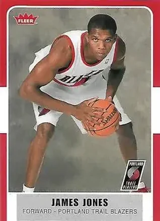 2007-08 Fleer #118 - James Jones - Portland Trail Blazers