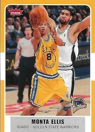 2007-08 Fleer #147 - Monta Ellis - Golden State Warriors