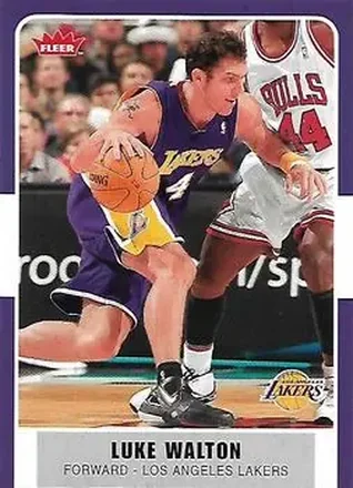 2007-08 Fleer #157 - Luke Walton - Los Angeles Lakers