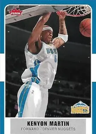 2007-08 Fleer #162 - Kenyon Martin - Denver Nuggets