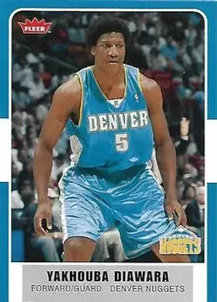 2007-08 Fleer #165 - Yakhouba Diawara - Denver Nuggets