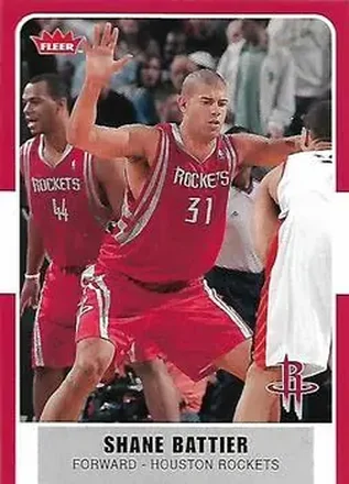 2007-08 Fleer #166 - Shane Battier - Houston Rockets