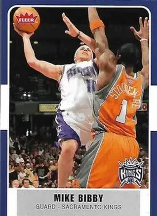 2007-08 Fleer #121 - Mike Bibby - Sacramento Kings