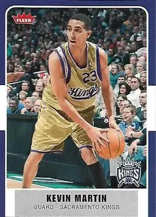 2007-08 Fleer #123 - Kevin Martin - Sacramento Kings