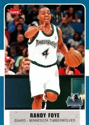 2007-08 Fleer #127 - Randy Foye - Minnesota Timberwolves