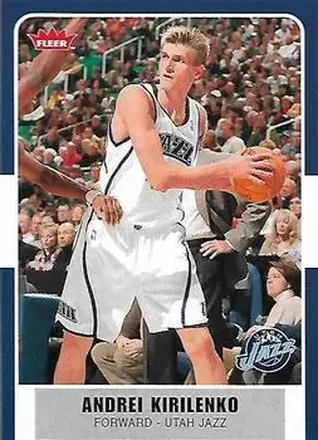 2007-08 Fleer #175 - Andrei Kirilenko - Utah Jazz