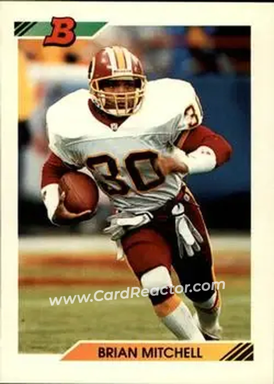 1992 Bowman #480 - Brian Mitchell - Washington Redskins - Front