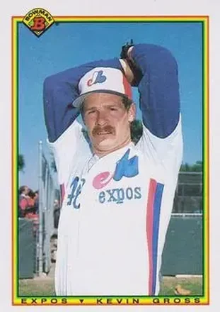 1990 Bowman #109 - Kevin Gross - Montreal Expos