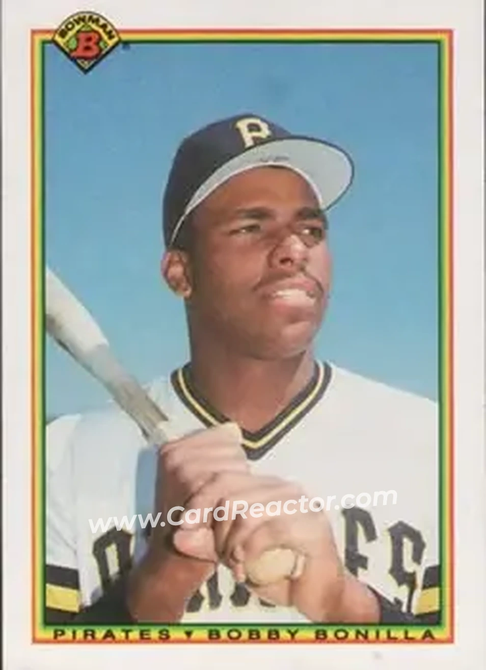 1990 Bowman #169 - Bobby Bonilla - Pittsburgh Pirates - Front