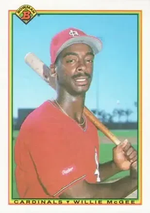 1990 Bowman #194 - Willie McGee - St. Louis Cardinals