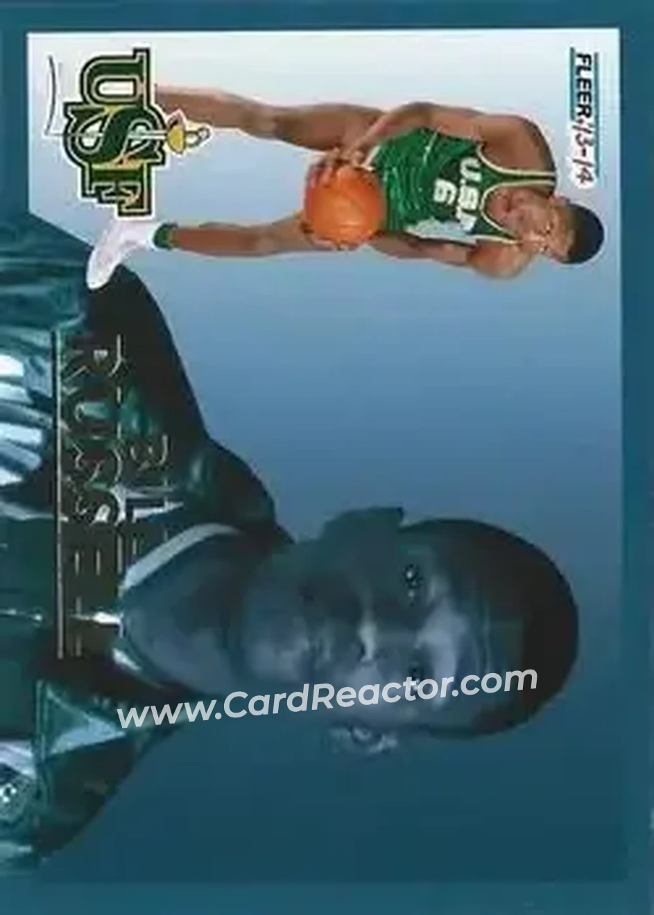 2013-14 Fleer Retro - '92-93 Fleer Final Four Stars #3 - Bill Russell - San Francisco Dons - Front