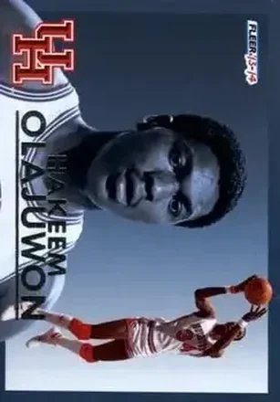 2013-14 Fleer Retro #14 '92-93 Fleer Final Four Stars Hakeem Olajuwon