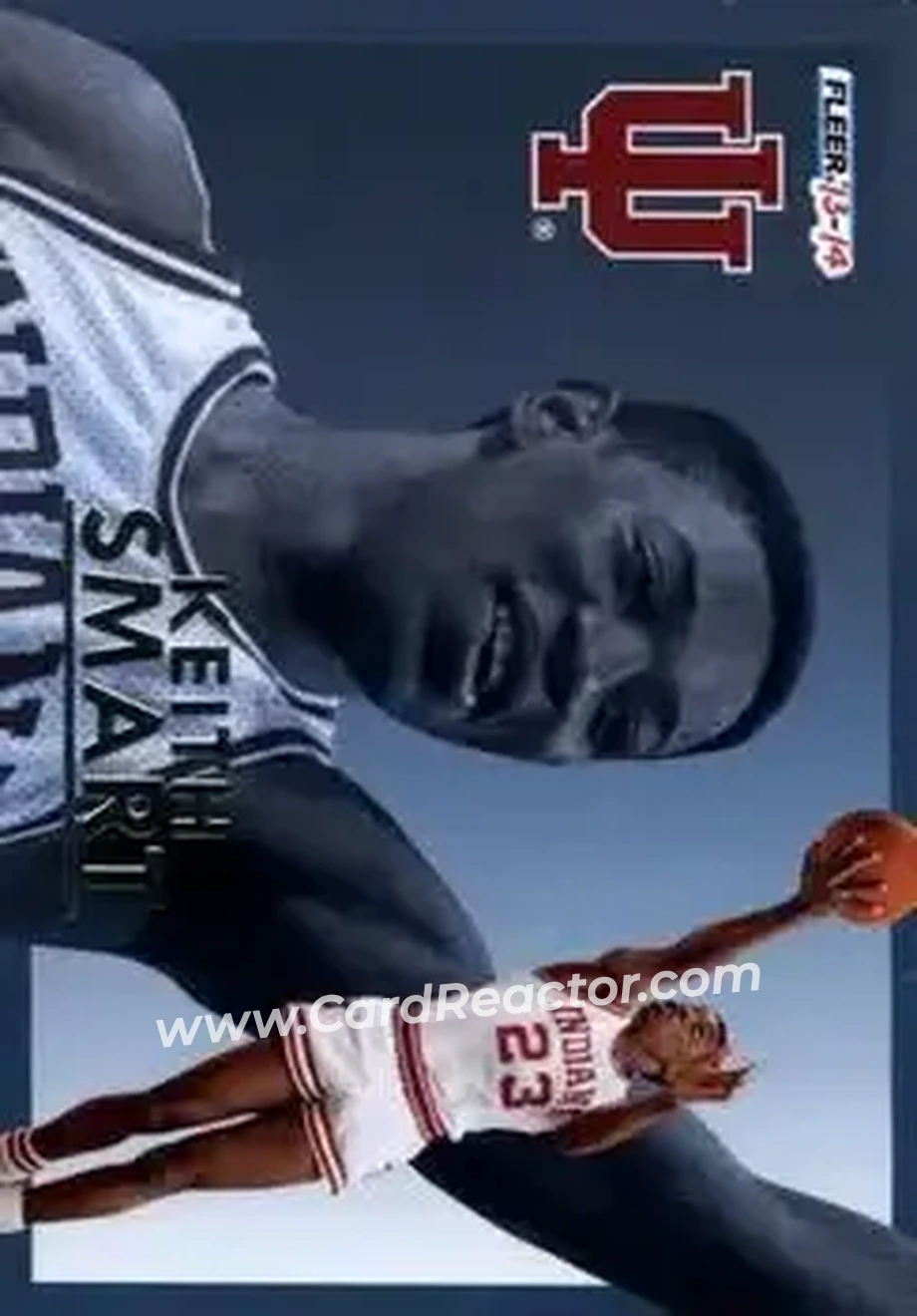 2013-14 Fleer Retro - '92-93 Fleer Final Four Stars #19 - Keith Smart - Indiana Hoosiers - Front