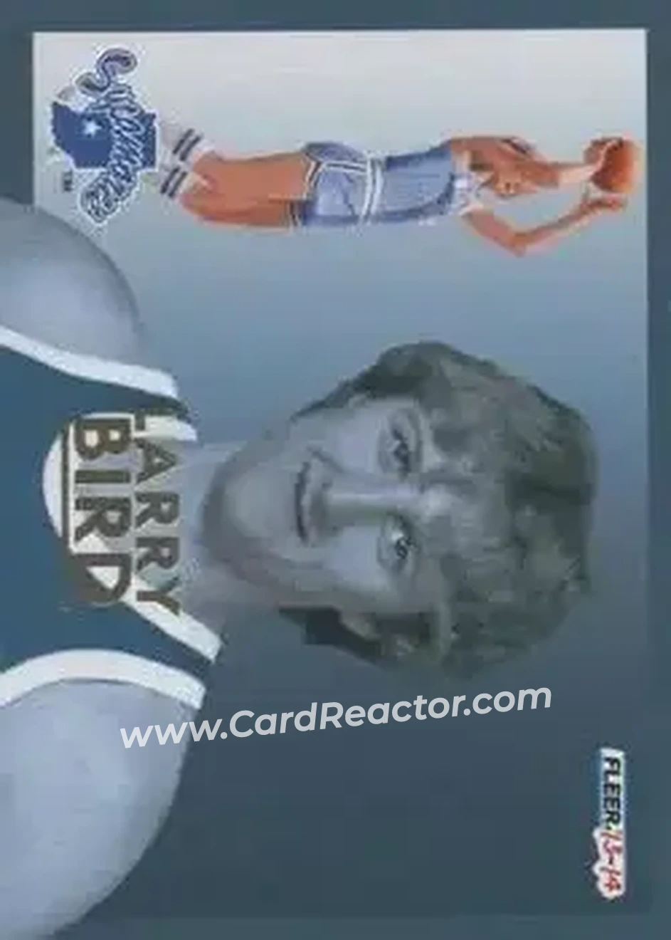 2013-14 Fleer Retro - '92-93 Fleer Final Four Stars #20 - Larry Bird - Indiana State Sycamores - Front