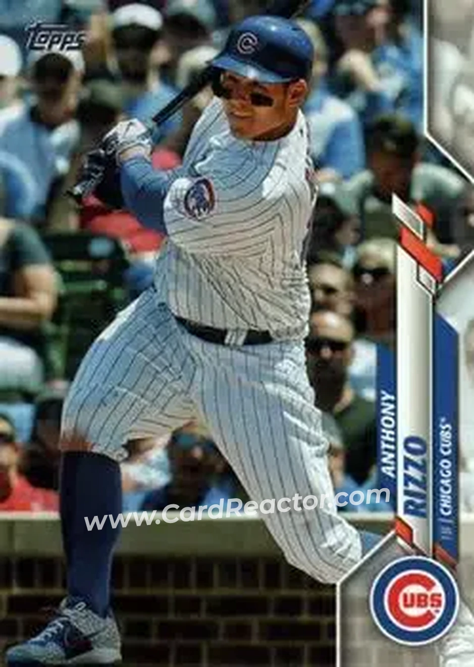 2020 Topps #51 - Anthony Rizzo - Chicago Cubs - Front