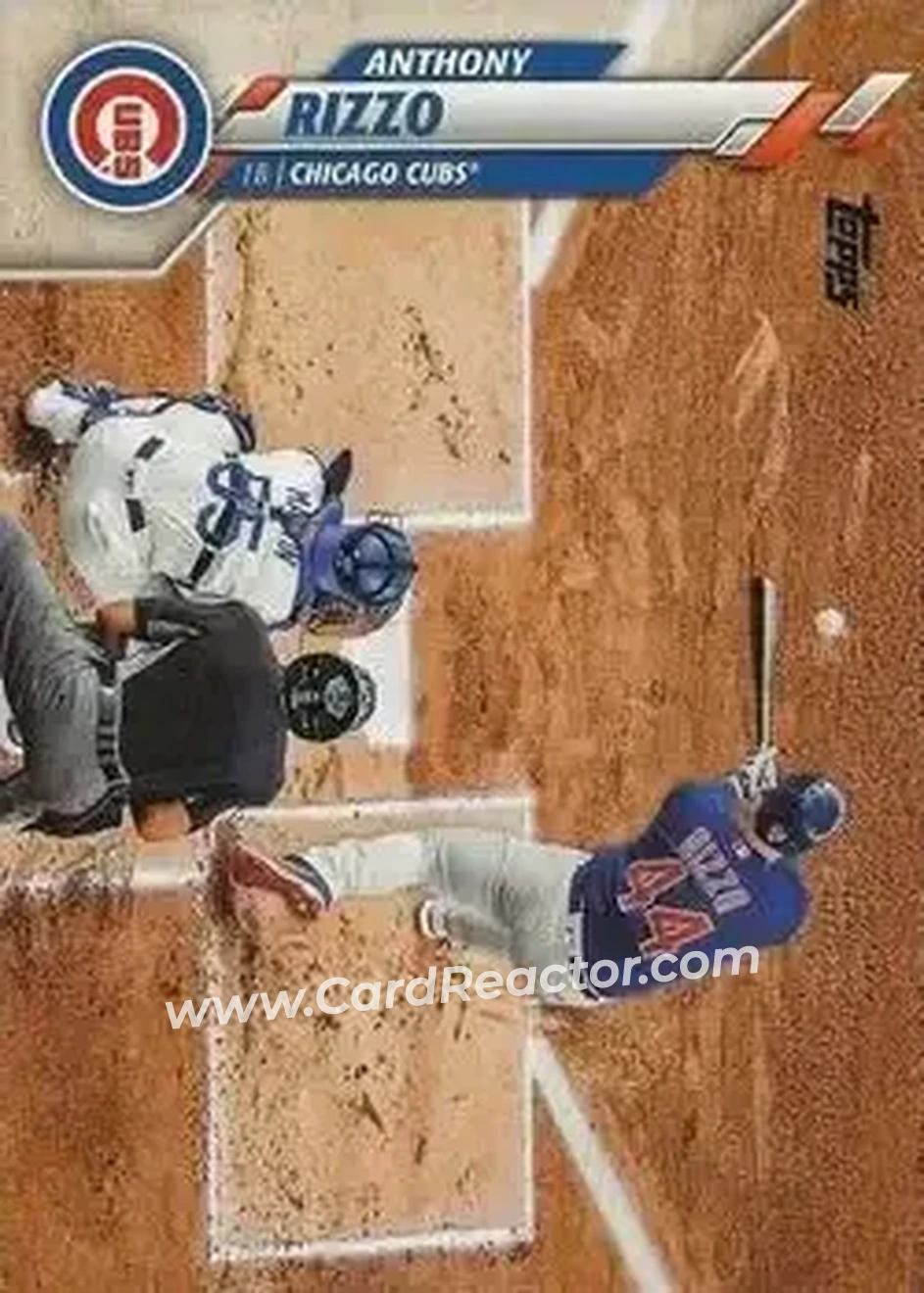 2020 Topps #51 - Anthony Rizzo - Chicago Cubs - Front