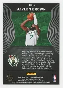Back of Jaylen Brown