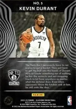 Back of Kevin Durant