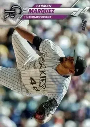 2020 Topps #126 German Marquez