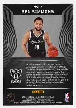 Back of Ben Simmons
