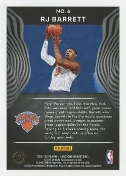 Back of RJ Barrett