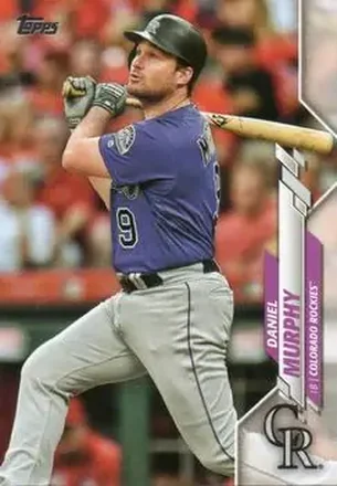 2020 Topps #116 Daniel Murphy