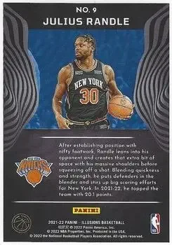 Back of Julius Randle