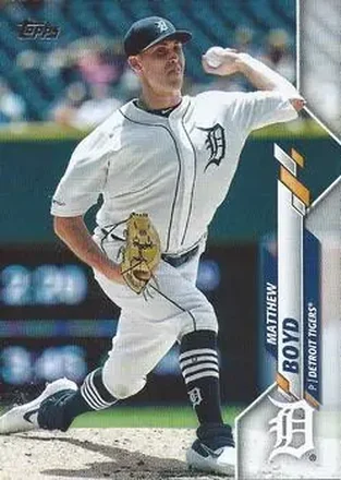 2020 Topps #165 Matthew Boyd
