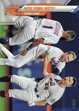 2020 Topps #202 New York Mets TC - New York Mets