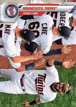 2020 Topps #213 Minnesota Twins TC - Minnesota Twins