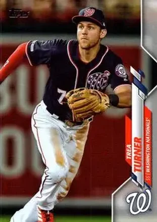2020 Topps #214 Trea Turner