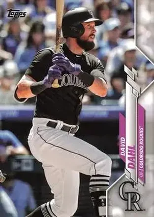 2020 Topps #233 David Dahl