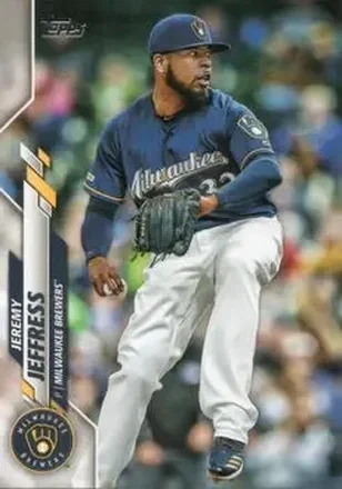 2020 Topps #191 Jeremy Jeffress