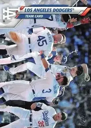 2020 Topps #245 Los Angeles Dodgers TC - Los Angeles Dodgers