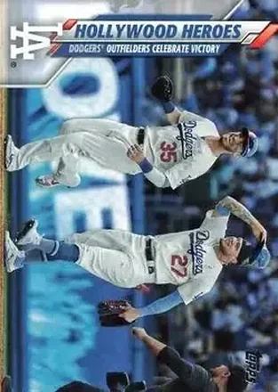 2020 Topps #298 Hollywood Heroes CL, CPC - Los Angeles Dodgers