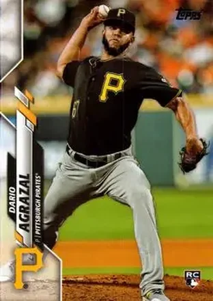 2020 Topps #322 Dario Agrazal
