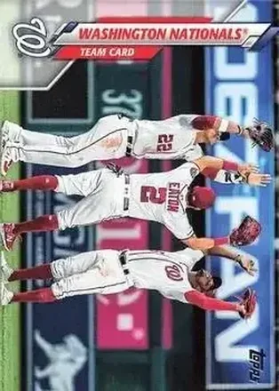 2020 Topps #329 Washington Nationals TC - Washington Nationals