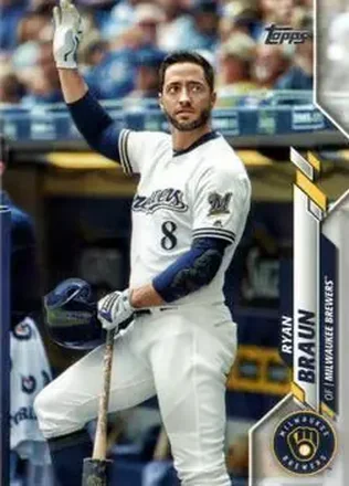 2020 Topps #347 Ryan Braun