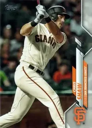 2020 Topps #362 Chris Shaw