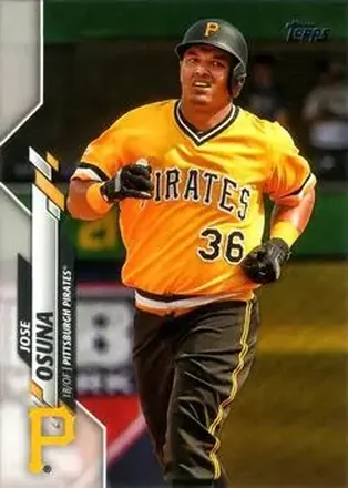 2020 Topps #375 Jose Osuna