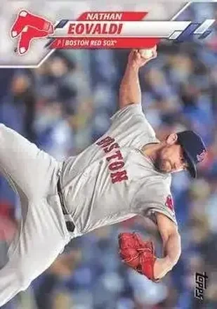 2020 Topps #378 Nathan Eovaldi