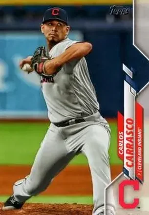 2020 Topps #384 Carlos Carrasco