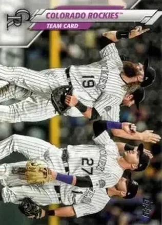 2020 Topps #417 Colorado Rockies TC - Colorado Rockies