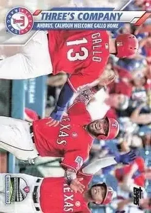 2020 Topps #365 Three's Company CL, CPC - Texas Rangers