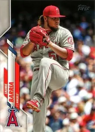 2020 Topps #428 Jaime Barria