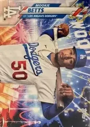 2020 Topps #420 Mookie Betts