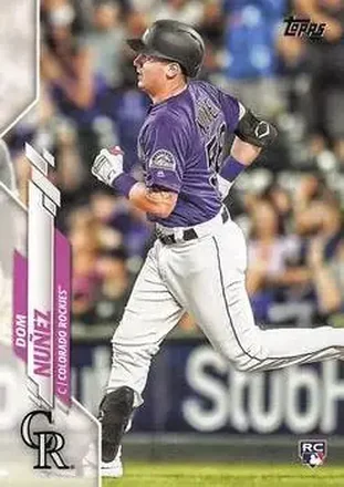 2020 Topps #456 Dom Nuñez